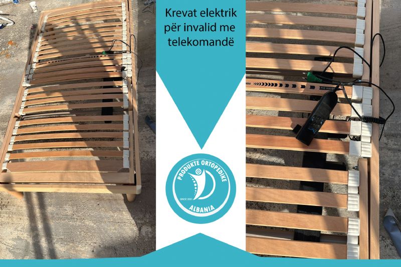 Shitet krevat i perdorur per invalid me sistem elektrik, Krevat druri te lire per invalid,  Krevat elektrik i perdorur per invalid me telekomande, Krevat te lire per invalid, Krevat i perdorur ne Tirane per invalid 